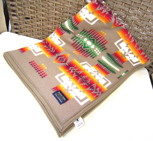 PENDLETON/ペンドルトン ブランケット チーフジョセフクリフ 51114 カーキ ZD632 インテリア ネイティブ オルテガ ☆ PayPay(ペイペイ)決済可能 ☆ 札幌市 白石区 東札幌