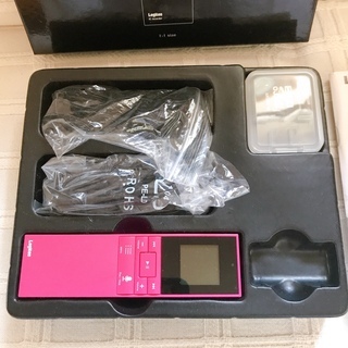 logitec ICレコーダーピンク中古美品microSD4GB付きの画像