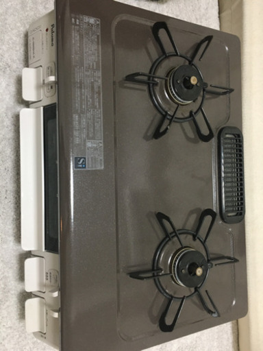 値下げ！ガスコンロ2018年製❗️グリル未使用