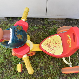 【あげます】アンパンマン　三輪車の画像
