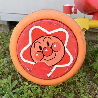 【あげます】アンパンマン　三輪車の画像