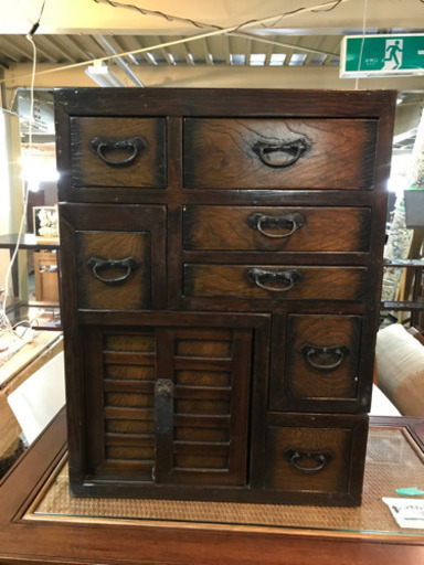 JF00430 階段箪笥（時代箪笥、小振りでいいサイズ感です！