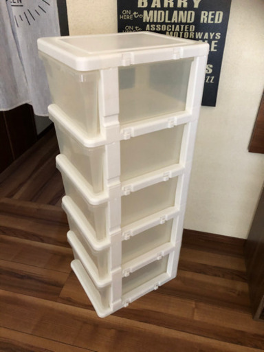 透明5段収納✿.*・✿.*・