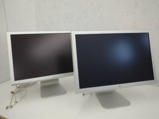 ジャンク　Apple Cinema Display 20インチ　A1081　2台