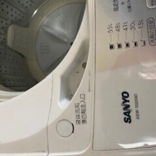 洗濯機、冷蔵庫、電子レンジあげますの画像