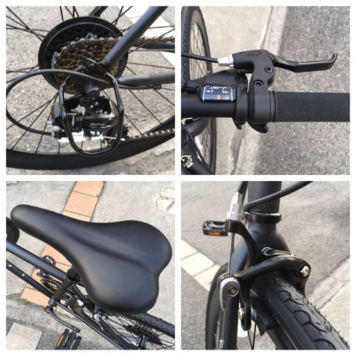 《新車》クロスバイク　backpacker.　マットブラック