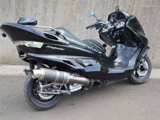 【YAMAHA マジェスティ】オルブラフルカス！！LED希少カラーのオレンジ！！