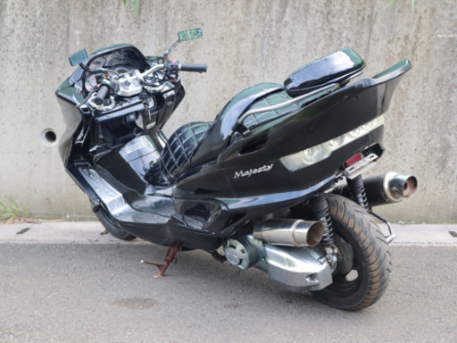 【YAMAHA マジェスティ】オルブラフルカス！！LED希少カラーのオレンジ！！