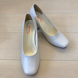 【24cm】pure mule Paris ブライダルシューズ