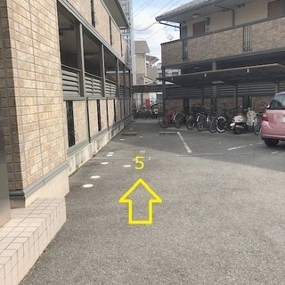 月極駐車場♪-5　交北公園の前♪-5