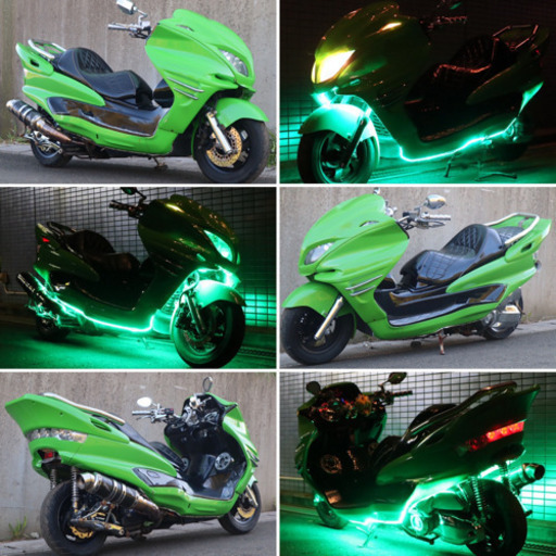 【YAMAHA マジェスティ】グリブラのフルカスタム！！スーパーシークレット！！