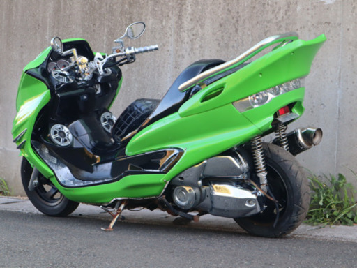 【YAMAHA マジェスティ】グリブラのフルカスタム！！スーパーシークレット！！