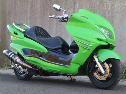【YAMAHA マジェスティ】グリブラのフルカスタム！！スーパーシークレット！！