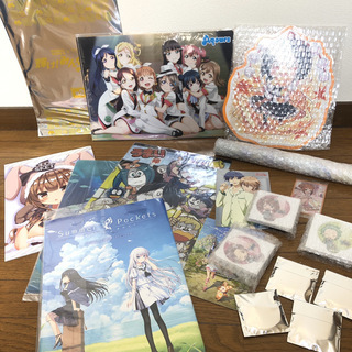 決まりました　アニメグッズまとめてお譲り