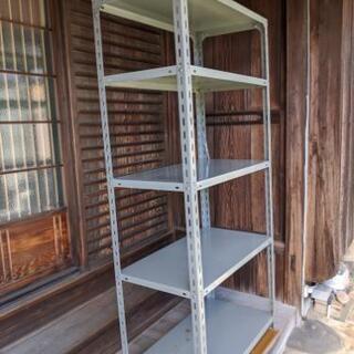 スチールラック②屋内にて使用（中古品）
