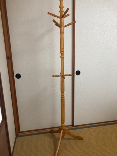 木製ポールハンガー　【お取引する方決まりました】