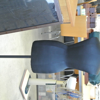 アンティーク黒トルソー 東京キイヤ KIIYA レディース サイズ79 女性用マネキン ブラックの画像