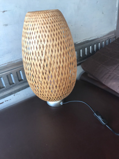 【売却済】照明器具 IKEA アジアンテイスト スタンドライト