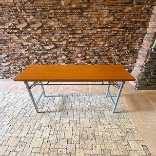 会議用折りたたみテーブル　2台の画像