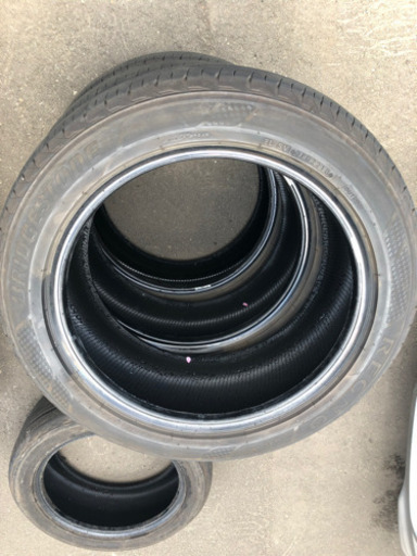 235/50r18 ブリジストン　2018製造　REGNO 山有り