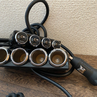スイッチ付ソケット【4連】