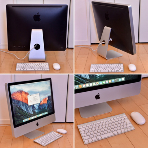 【中古】iMac 24インチ (Early 2009) with Apple Magic Keyboard & Wireless Mi