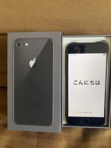 ★受付中　Phone 8 64GB スペースグレー　綺麗です！！