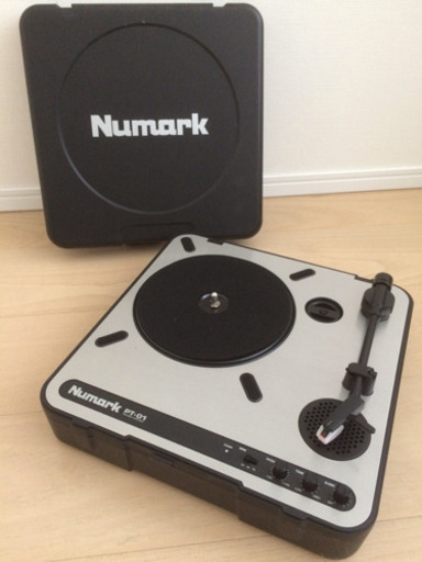ポータブル・レコード・プレーヤー Numark pt-01 美品