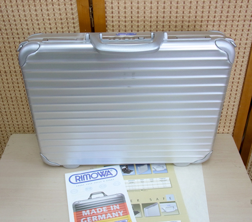 RIMOWA トパーズアタッシュ ノートブックM 11L アルミ合金 ドイツ ビジネスバッグ　南12条店