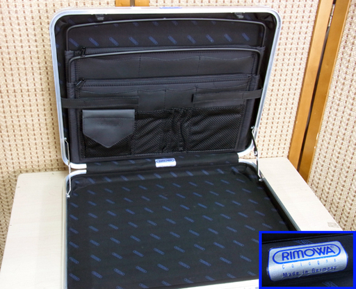RIMOWA トパーズアタッシュ ノートブックM 11L アルミ合金 ドイツ ビジネスバッグ　南12条店 