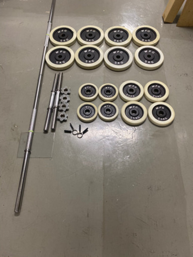 ホームジムセット　ダンベル60kg インクラインベンチ　バーベルシャフト