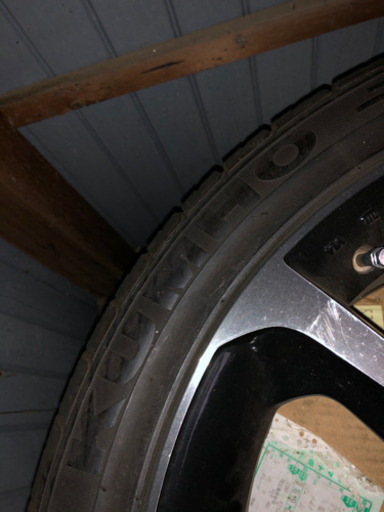 wrest ホイール　kumho 19インチタイヤ付き