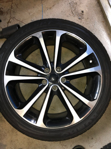 wrest ホイール　kumho 19インチタイヤ付き