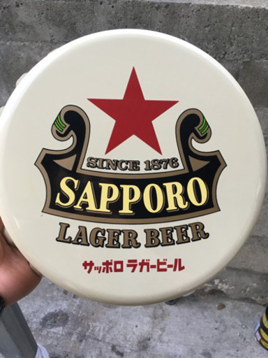 サッポロラガービール　壁掛け王冠のインテリ　在庫残り3つ