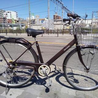 ♪ジモティー特価♪生活応援SALE！！２７型中古軽快車　シマノ外装6段変速・ＬＥＤオートライト・ローラーブレーキ