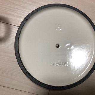 ル・クルーゼ　18㎝　ホーローココット鍋　ピンクの画像