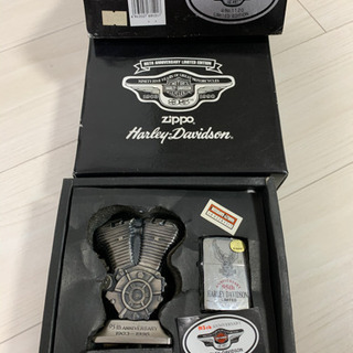 値下げしました‼️限定品‼️ZIPPO＋台座 『HARLEY-D...