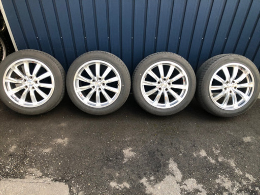 235/50R18 ウェッズ　レオニス4本セット