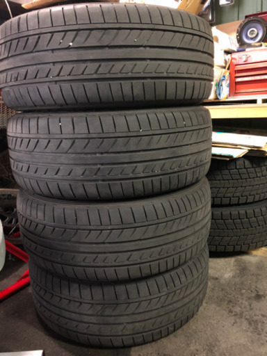 235/50R18 ウェッズ　レオニス4本セット