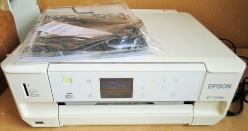 ☆EPSON エプソン Colorio EP-775AW インクジェット複合機◆無線LAN機能搭載