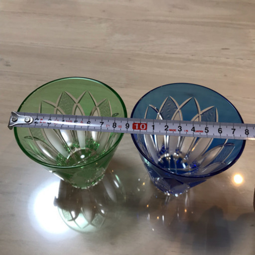 【受渡者様決まりました】切子 ペアグラス