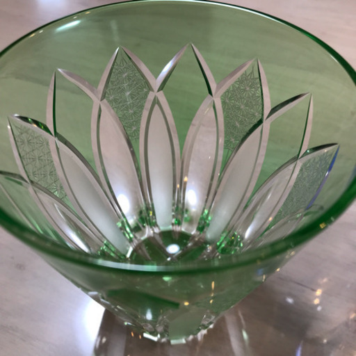 受渡者様決まりました】切子 ペアグラス