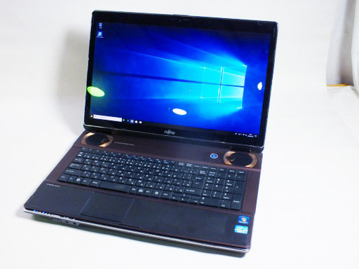 【苫小牧バナナ】富士通/FUJITSU ノートパソコン LIFEBOOK ノートパソコン i7-2630QM メモリ4GB HDD750GB FMVN77CD NH77/CD★