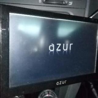azurワンセグ内蔵型カーナビゲーションシステムジャンク