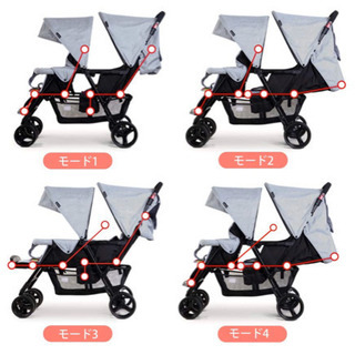 ベビーカーSee baby T 二人乗り