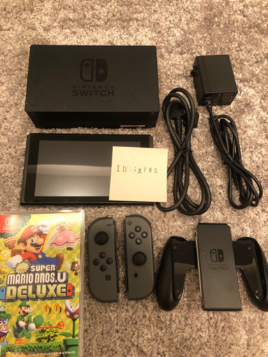 【取引中】★Nintendo Switch本体（グレー）、ソフトセット