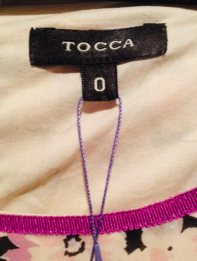 【未使用タグ付き】TOCCA トッカ 銀座松屋限定カラー ワンピース