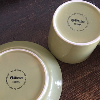 iittala コーヒーカップ&ソーサー　3セットの画像