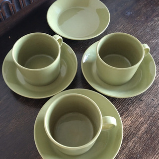 iittala コーヒーカップ&ソーサー　3セットの画像