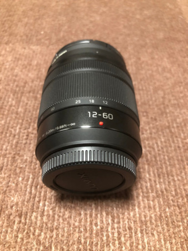 最終値下げ LUMIX マイクロフォーサーズ用12-60mm 標準ズームレンズ 美品